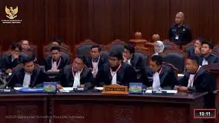 (Panel I) Sidang Perkara PHPU Gubernur, Bupati dan Walikota, Senin, 13 Januari 2025.