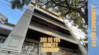 360 SQ YARDS 4 BHK BUILDER FLOOR IN GURUGRAM || SUNCITY || GOLF COURSE