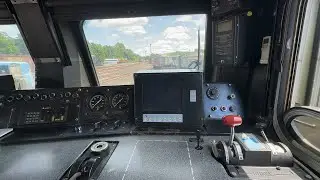 Amtrak AEM-7AC Locomotive Cab Tour