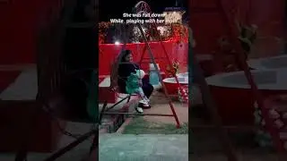 Cry 😭 Watch till end. #shorts #baby #babygirl #falldown #swing #love #cry