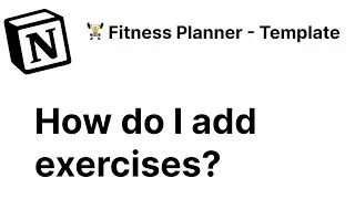How do I add an exercise to the exercises database?
