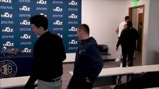 I put the Curb Your Enthusiasm music over Rudy Gobert touching all the mics