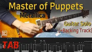 [TAB] Master Of Puppets │Guitar Solo