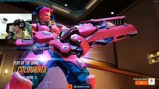 COLOURHEX PRO SIGMA AND ZARYA - POTG - OVERWATCH 2 SEASON 11 TOP 500