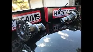 Установка и обзор Hot Cams Stage 2 на KX250F | Обзор Hotcams | Снятие и установка кулачков