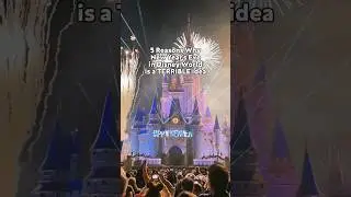 Why New Years in Disney World is TERRIBLE #disney #disneyworld