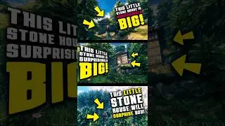 Hidden Features & Design - Valheim Stone House That Surprises Everyone!