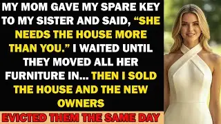 My Mom Gave My Spare Key To My Sister And Said, “She Needs The House More Than You.” I Waited Until.
