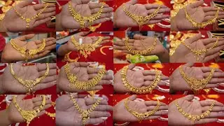 Light weight gold necklace design//letest gold necklace design picture//new model necklace designs 