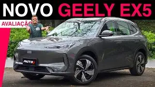 NOVO GEELY EX5, testamos o SUV elétrico que concorre com BYD Yuan Plus!