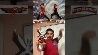 Power Morphicon 2022 Gokaiger Henshin Gokai Red and Megaforce Morphing Red Ranger (My Fan-Morph)