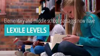 New - Lexile Levels!