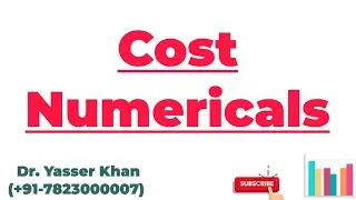 Cost Numericals | Numerical Problems Of Cost Chapter | Cost Of Production | Microeconomics | Cost