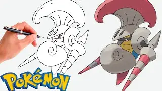 C&oacute;mo dibujar ESCAVALIER POKEMON #589 | Generaci&oacute;n 5