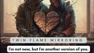 TWIN FLAME MIRRORING #twinflame #mirror #mirrorwork #twinflameseparation #healing #twinflamemirror 