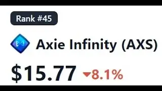 ✅🆓 -Axie Infinity (AXS)/USDT - ожидаем небольшую коррекцию #axieinfinity #axs #криптовалюта #крипта