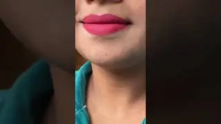 Purple mini liquid lipstick || 17 First made of honour💕 lip n hand swatches #shortsfeed #shortvideo