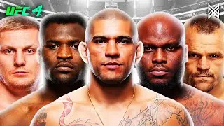I Created A Hardest Hitters Tournament In UFC 4