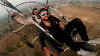 powered paragliding / Pench national park / feel the open sky