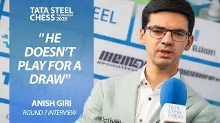 Anish Giri round 7 interview | Tata Steel Masters 2026