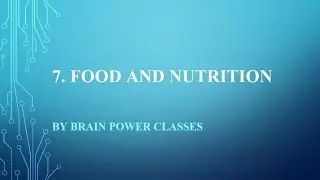 Class 4 // EVS Part 1// Chapter 7 Food And Nutrition// Question answers.