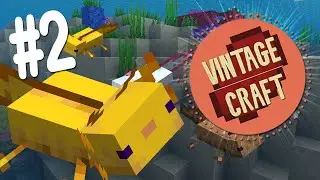 Minecraft SMP: VintageCraft S4 EP2 - Building An Epic Shop!