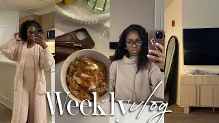 weekly vlog | where did I move? + new furniture + car vlogs + cooking & more!