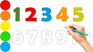 Learn Numbers | 1-10 l Write Numbers | 123 Numbers Counting | 123 learning for kids