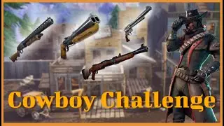 COWBOY Challenge in OG Fortnite