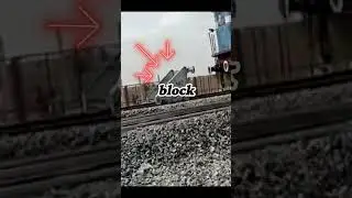 How a Buffer Stop Stops a Train Instantly! 🤫
