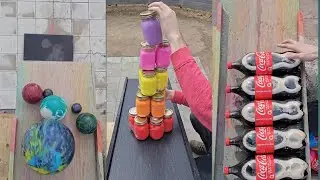 🎈Crushing Crunchy &  Soft Things ! Breaking Glass🍸 Bottles🍾 💥TOP TESTIN