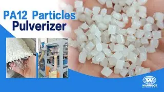 PA12 Pulverizer Plastic Milling Machine, Plastic Particles Grinding Machine, Polyamides Power Making