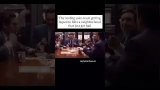 🙌 #roofing #sales #construction #contractor #memes #hail #wolfofwallstreet