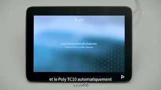 poly tc10 pairing zoom rooms video FR (French)