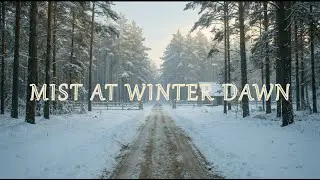 🌫️ Mist Lifting Between the TreesWinter Morning Forest | Medieval Dawn Ambience