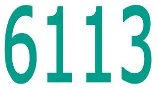 6113