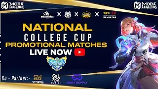 National College CuP Promotional Match | BattleKnight &times; Rising Eclipse &times; JX ESPORTS &times; MAAC Panbazar