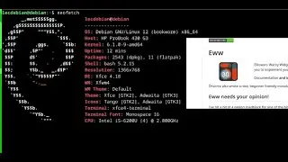 036 - EWW en Linux Debian 12 - Primer intento
