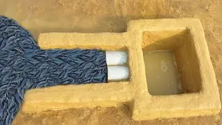 Amazing Easy Fish Trap | Smart Boy Build River Side Fish Trap With PVC Pipe | YouTube Best Video