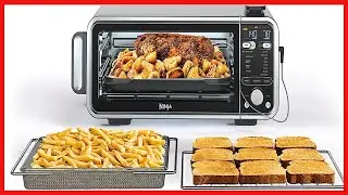 Great product -  Ninja SP351 Foodi Smart 13-in-1 Dual Heat Air Fry Countertop Oven, Dehydrate, Rehea