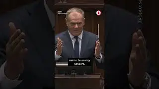 Tusk: Ludzie! Ogarnijcie się! To nie jest żadna polityka! #shorts