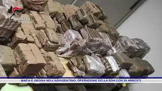 MAFIA E DROGA NELL'AGRIGENTINO, OPERAZIONE DELLA DDA CON 29 ARRESTI