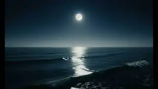 1 Hours Ocean Waves for Deep Sleep | Gentle Wave Sounds, Relaxing Sea at Night - No Music