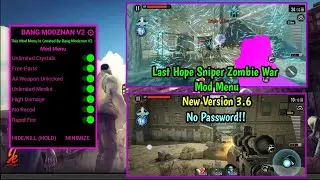 Last Hope Sniper Zombie War Mod Menu 3.6 Latest Version - Unlimited Money & Crystals