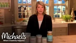 Introducing Martha Stewart Craft Paints | Crafting Quick Tips | Michaels