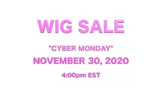 Wig Sale! 