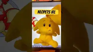 Taking my Neopet out of the computer like it&rsquo;s 2005 🖥️✨ #neopets #2000s #virtualpet #nostalgia