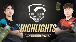 Highlights - Superweekend 1 Day 1 PMPL South Asia