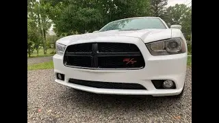 Swapping 2014 Dodge Charger Dodge grill badge, with factory R/T badge.
