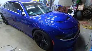 SANDING PAINT ON A BRAND NEW HELLCAT!!! (CHEAP CERAMIC COATING RUINED THE PAINT ON THIS CAR!)